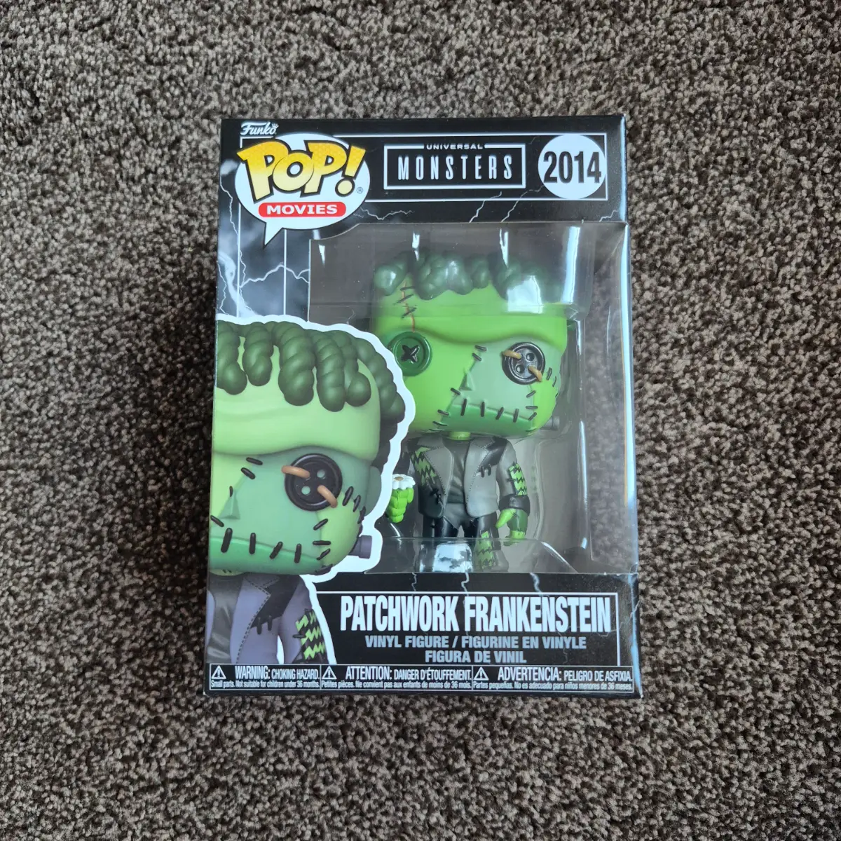 Universal Monsters Funko Pop Patchwork Frankenstein #2014 Pop Movies Vinyl Figure