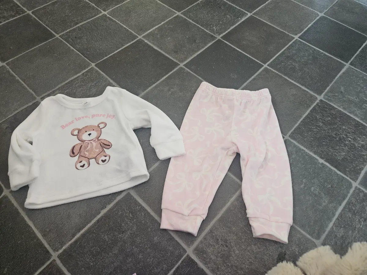 Soft feeling baby pjs