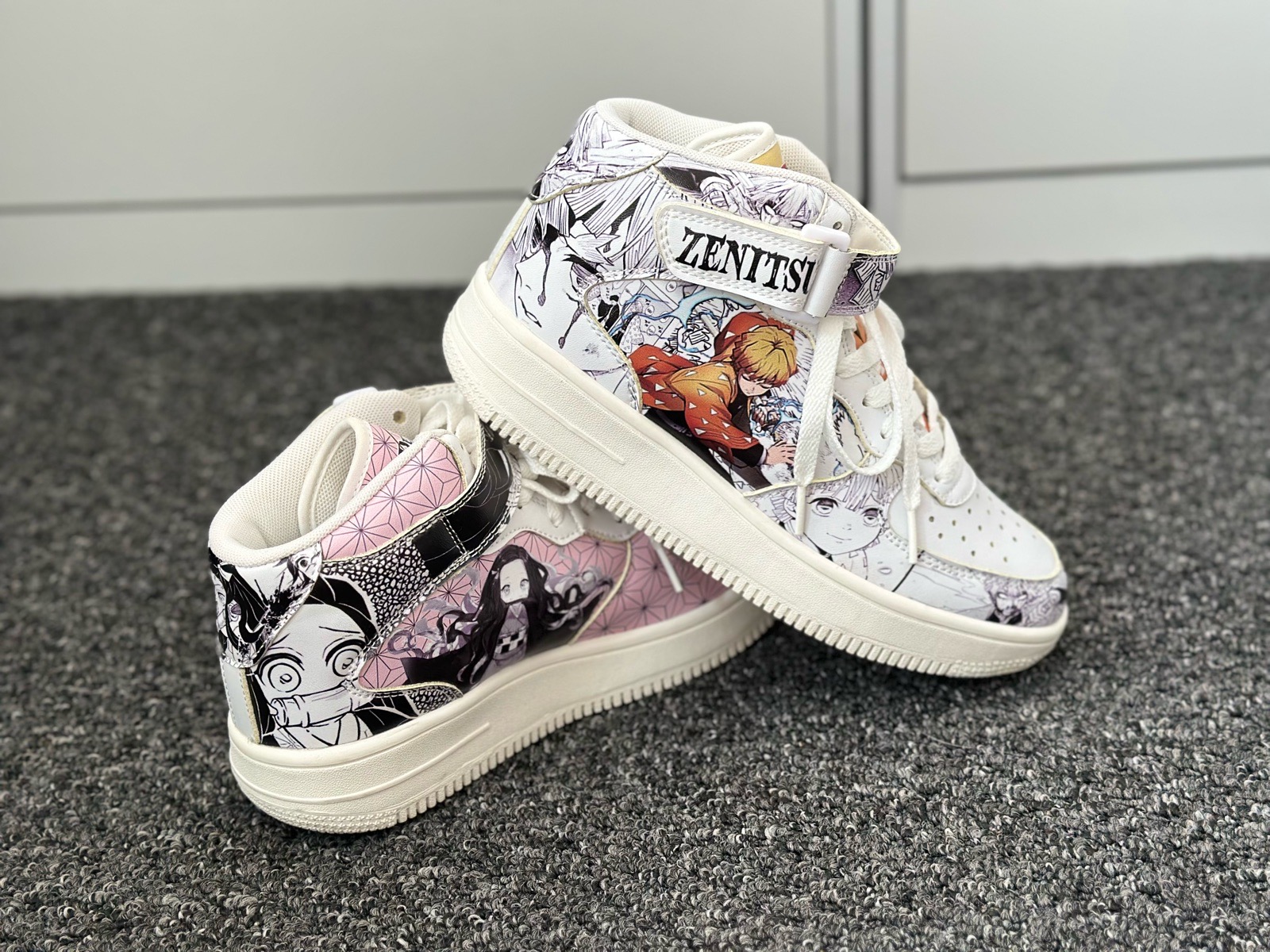 Damon Slayer boots anime new customised