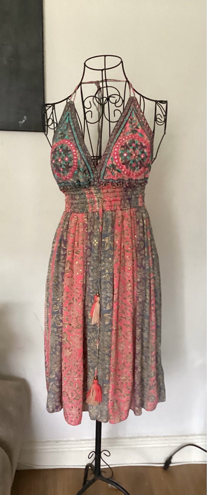 Vintage silk dress