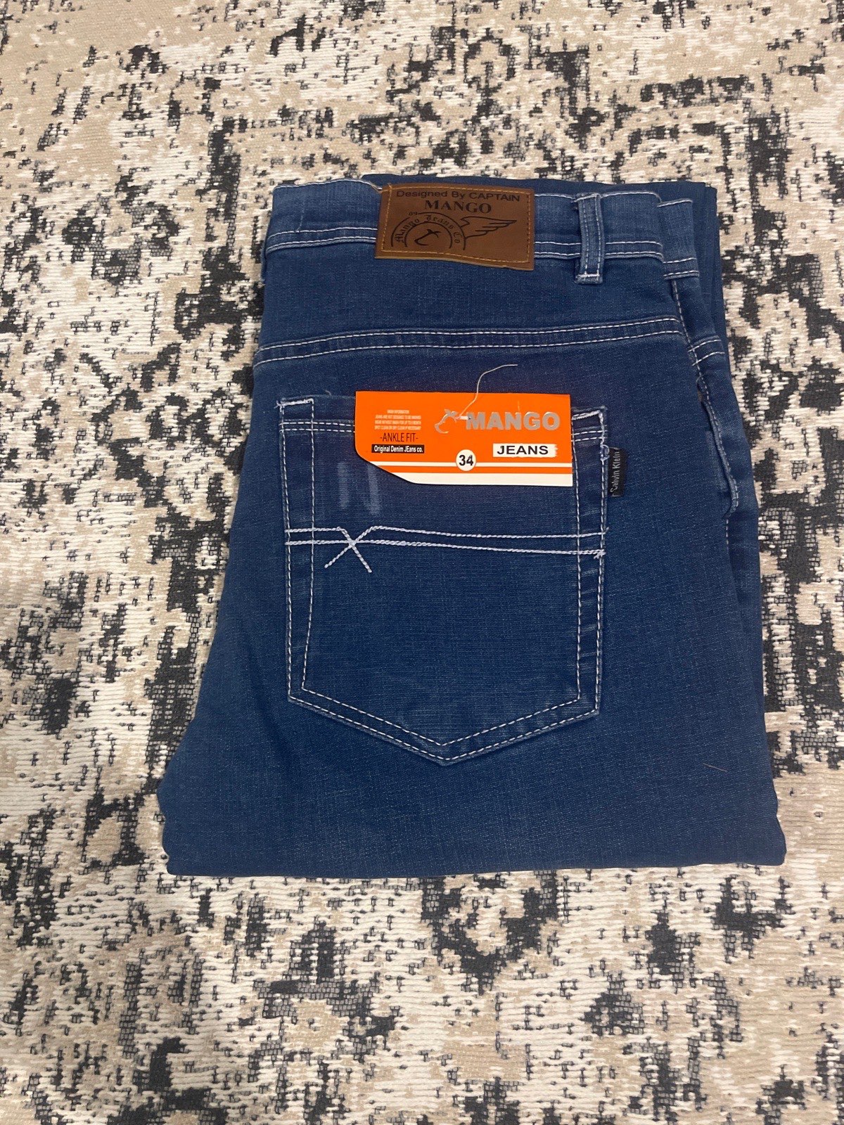 Men's Skinny Denim BlueJeans - W34 L28.New With Tags