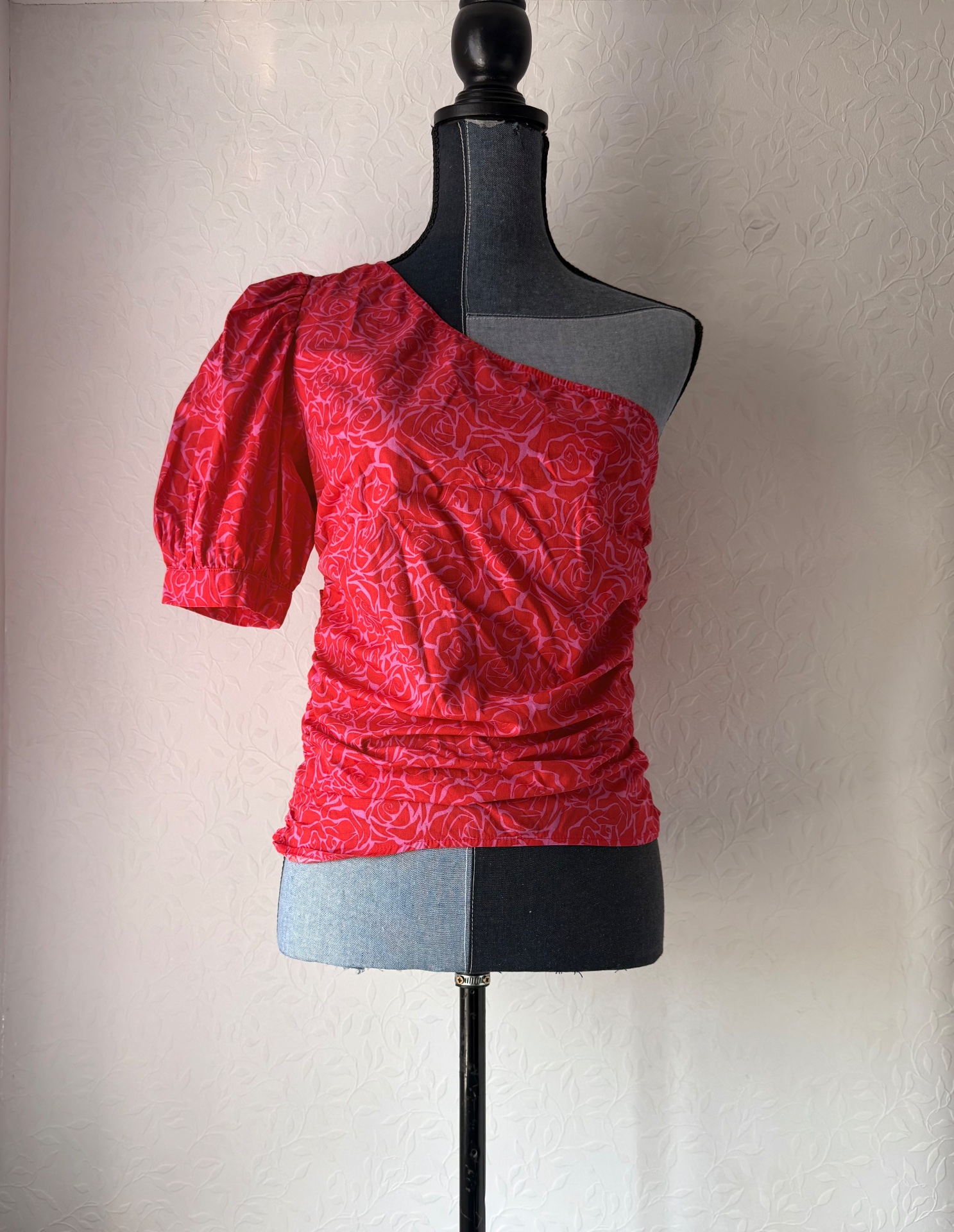 Vero Moda womens one shoulder top size 8