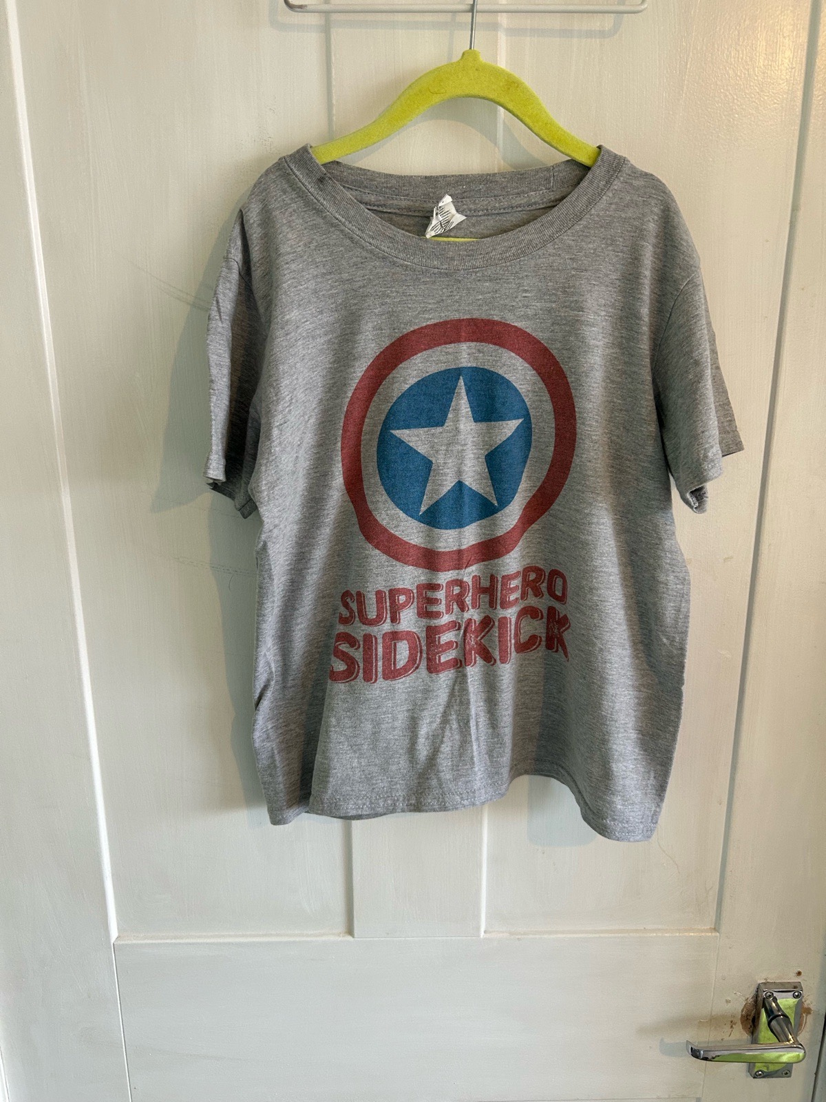 Grey Marvel Captain America “Superhero Sidekick” T-shirt ⭐️