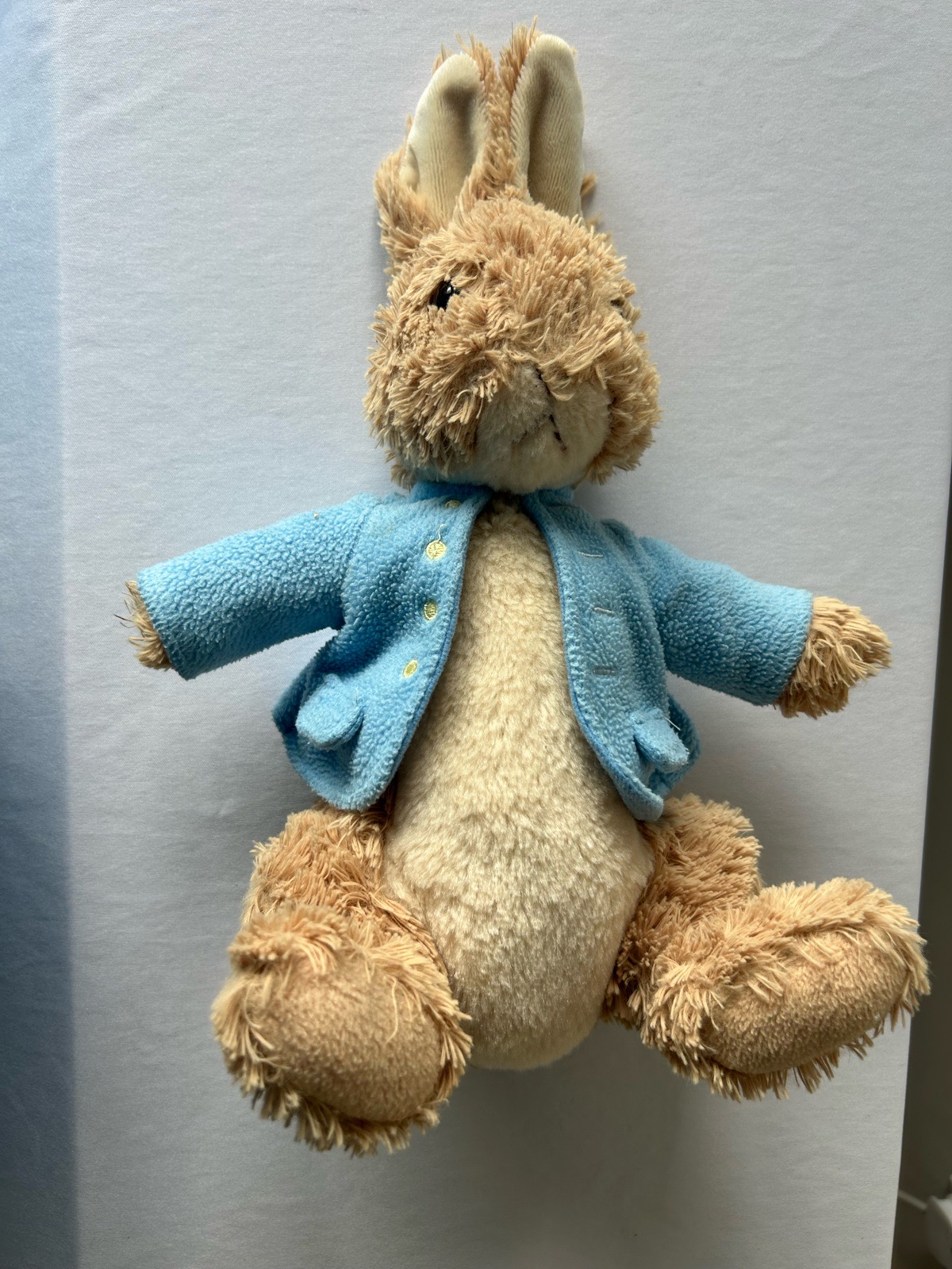 GUND Beatrix Potter Classic Peter Rabbit Plush Soft Toy Blue Jacket