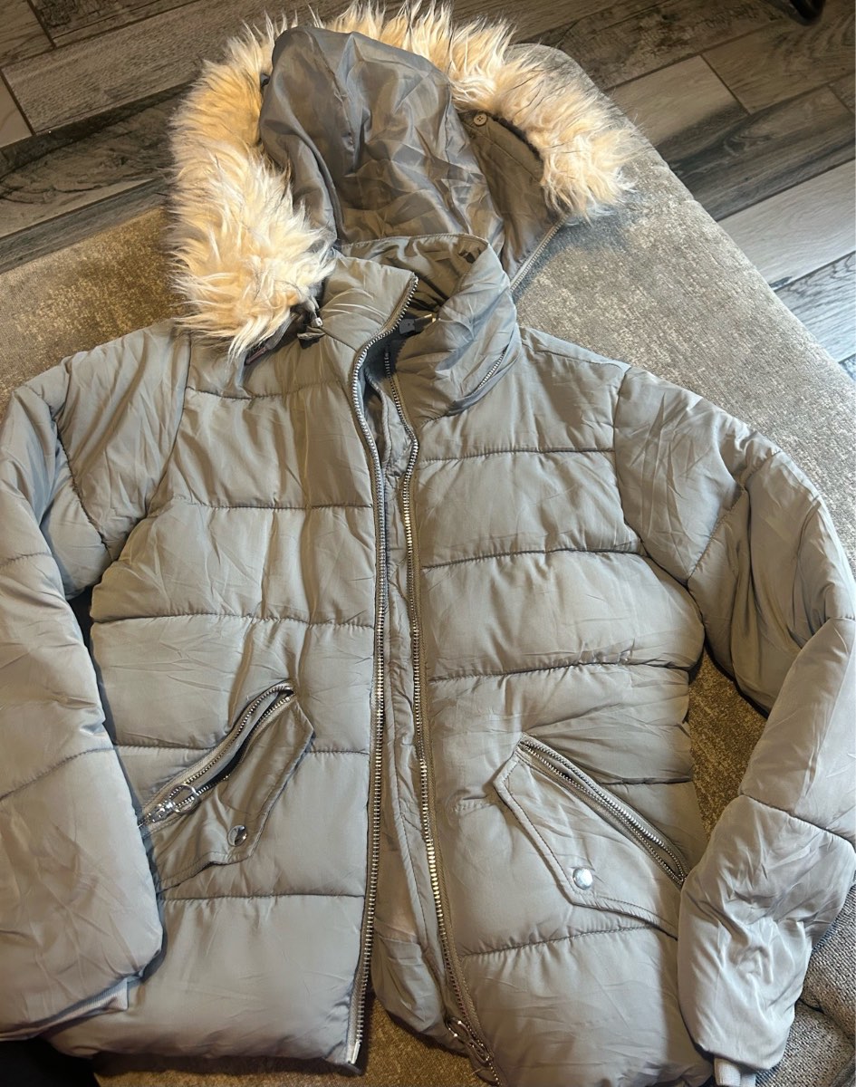 Topshop puffer coat