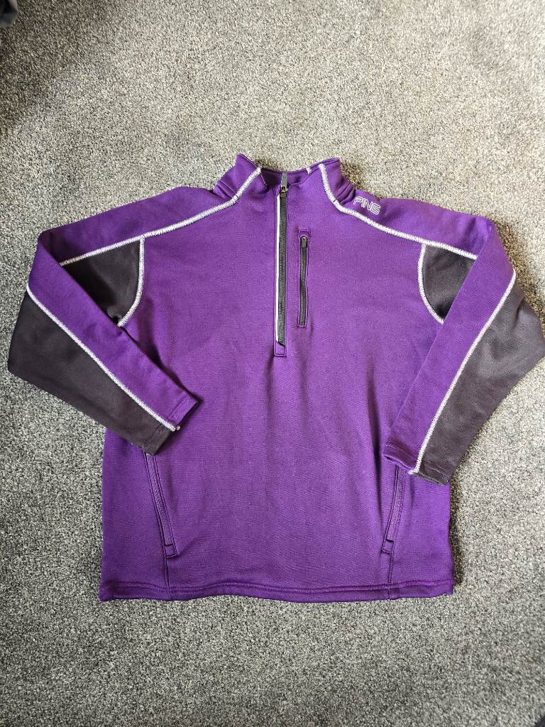 Kids ping Zip up jumper