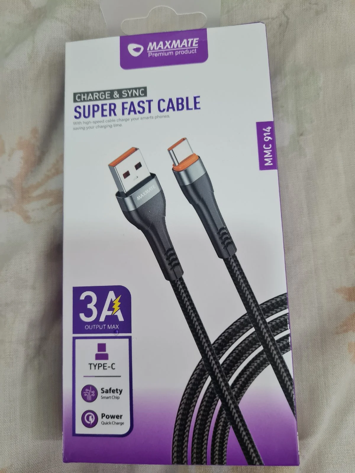 Usb to type-C charging cable 1M