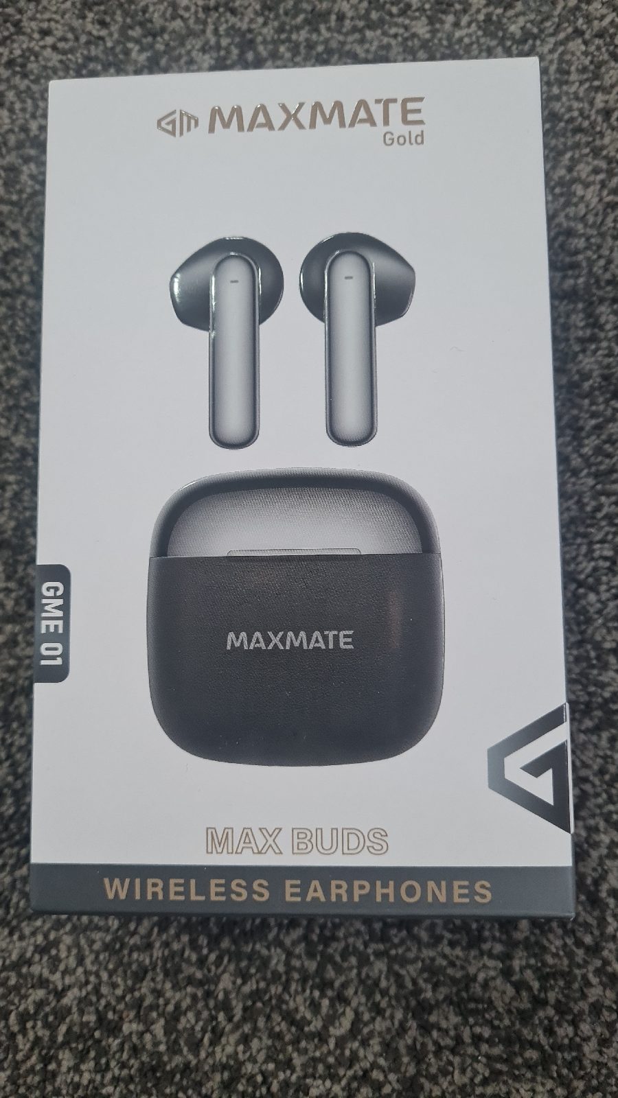 Black Wireless earbuds