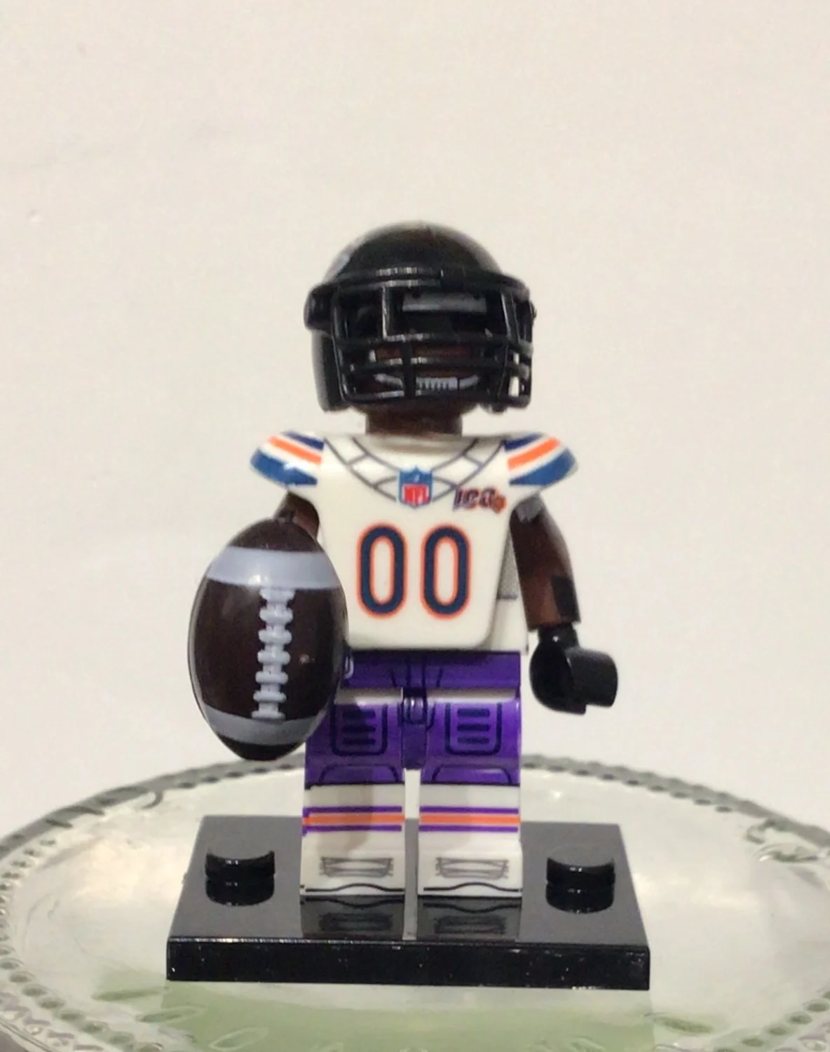 Custom Minifigure NFL American Football Chicago Bears