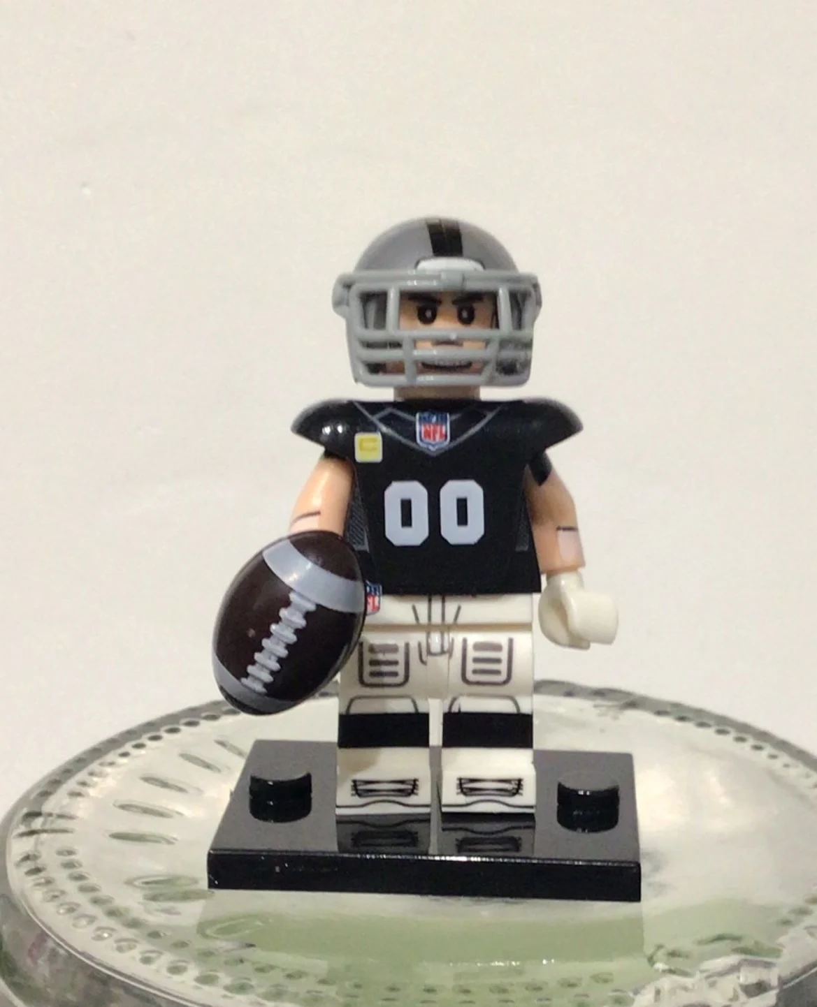 Custom Minifigure NFL American Football Las Vegas Raiders