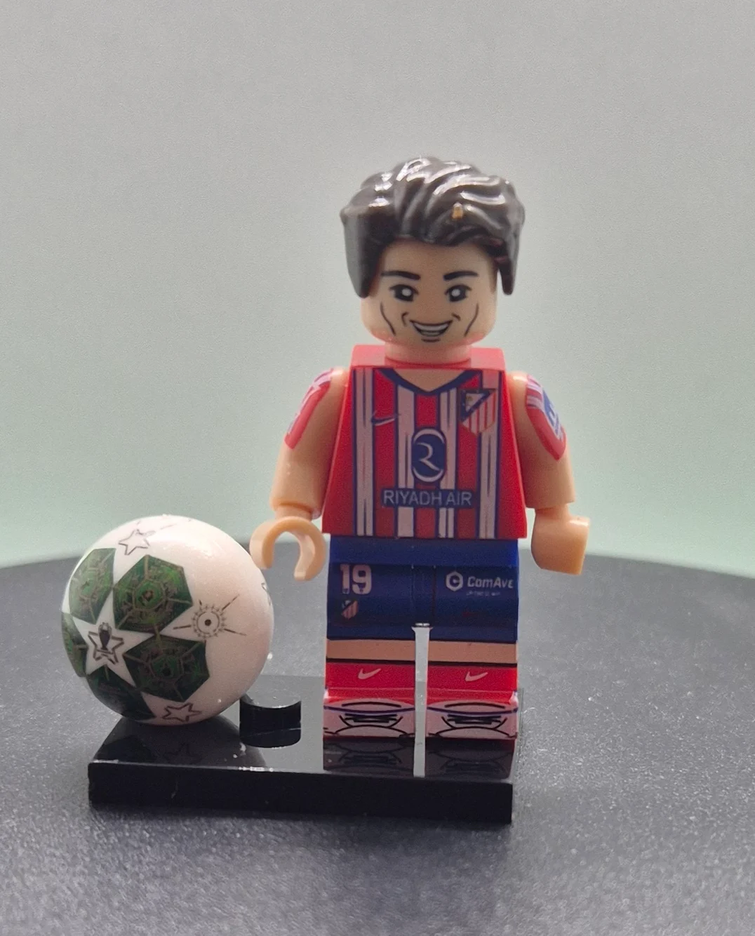 Custom Football Minifigure Atletico Madrid Alvarez