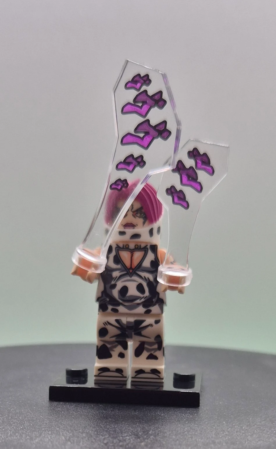Custom Minifigure Anime Jo Jo's Bizarre Adventures Rikiel