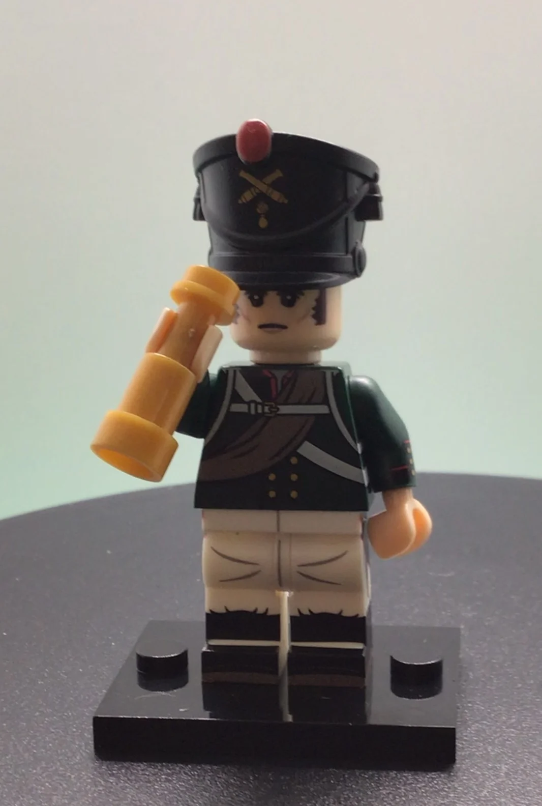 Custom Minifigure Soldier Napoleonic Russian Artillery Lieutenant