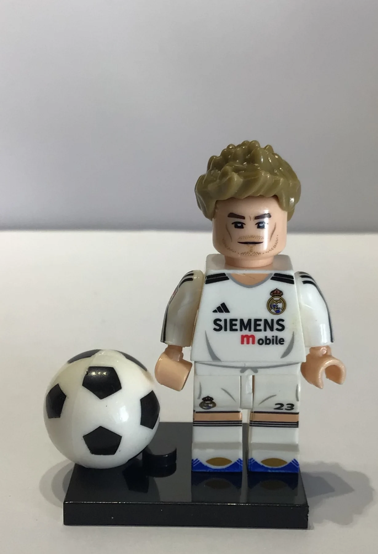 Custom Minifigure Football Real Madrid Beckham