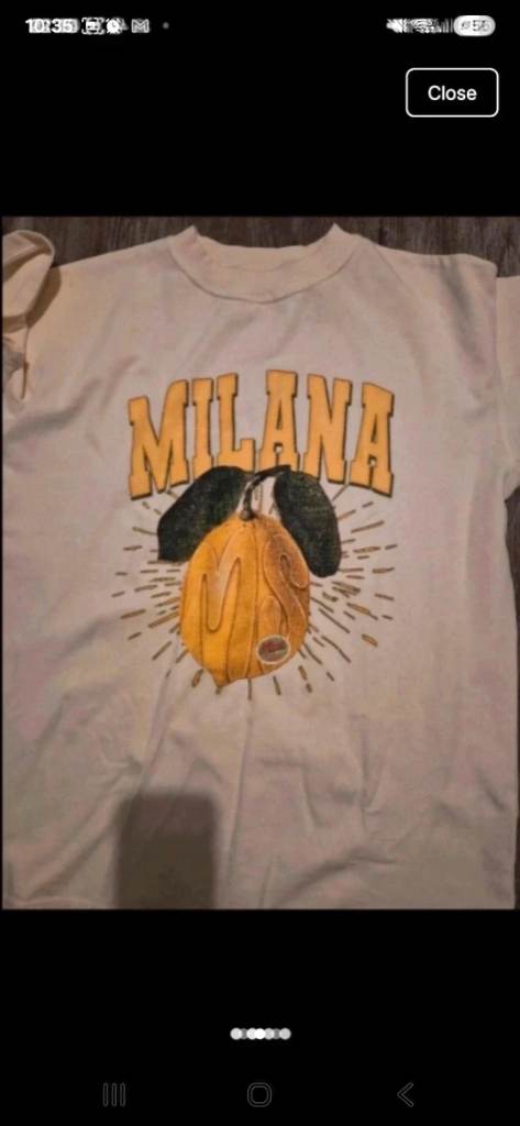 Milana oversized tshirt size large