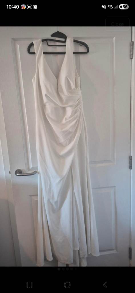 Wedding dress size 20