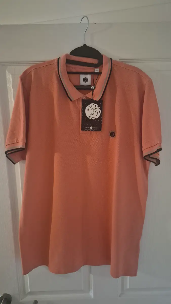 Mens pretty green polo top size xl