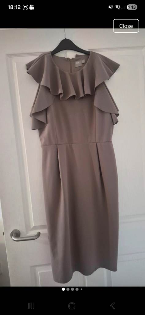 Asos midi dress size 16