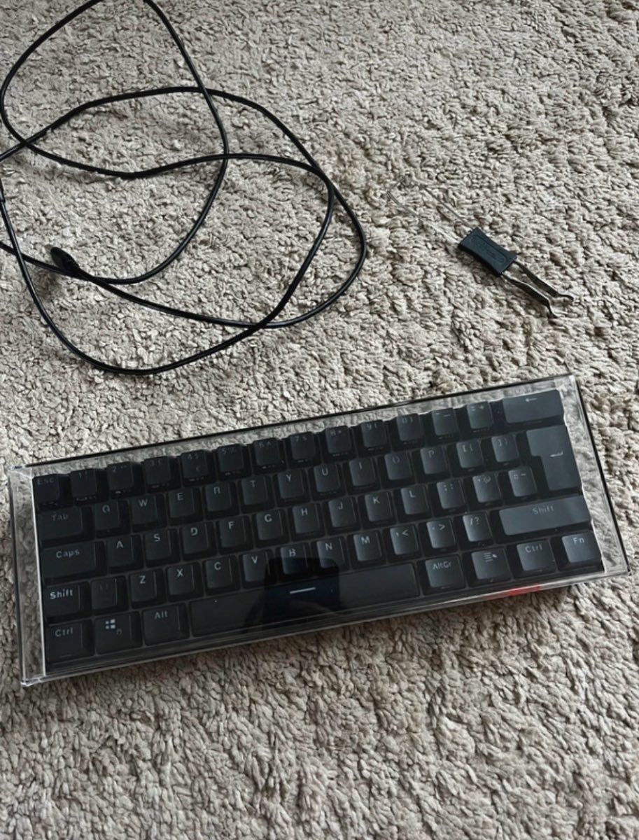 Royal RK 61 Mechanical Keyboard Red Switches + Dust Cover