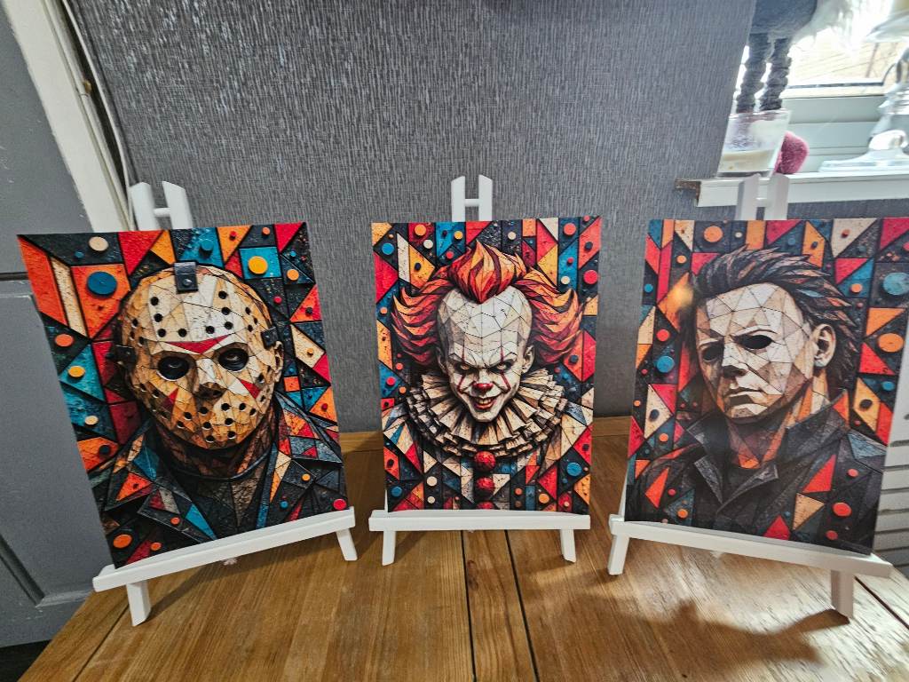 Horror mosaic set