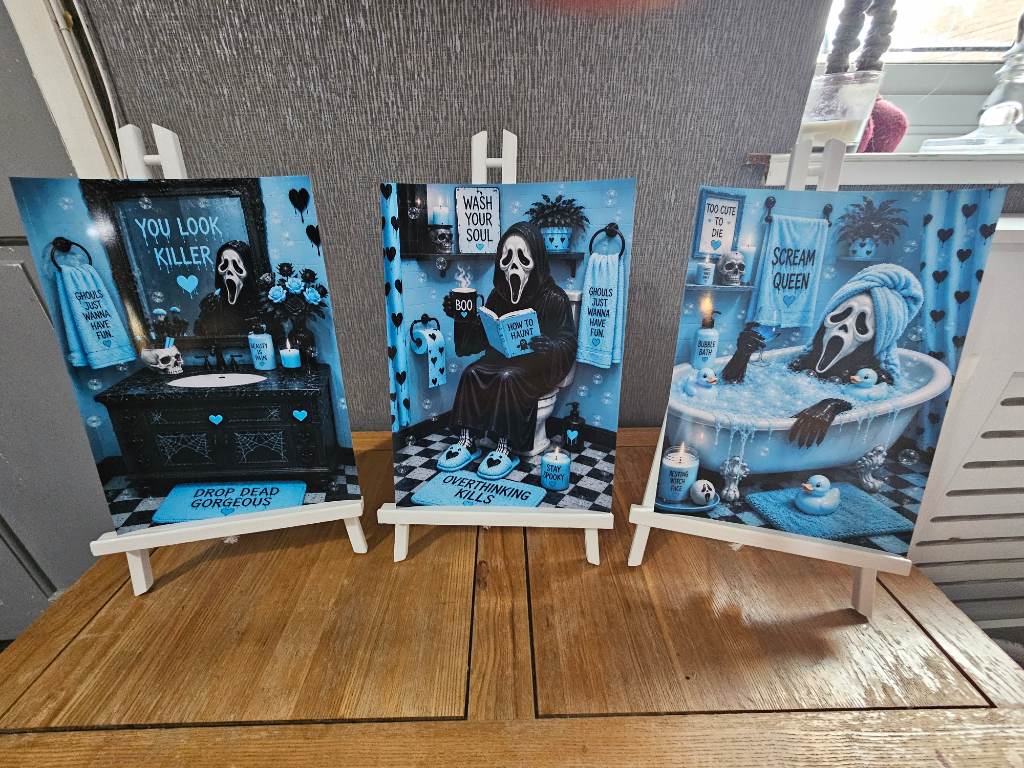 Ghostface blue print set