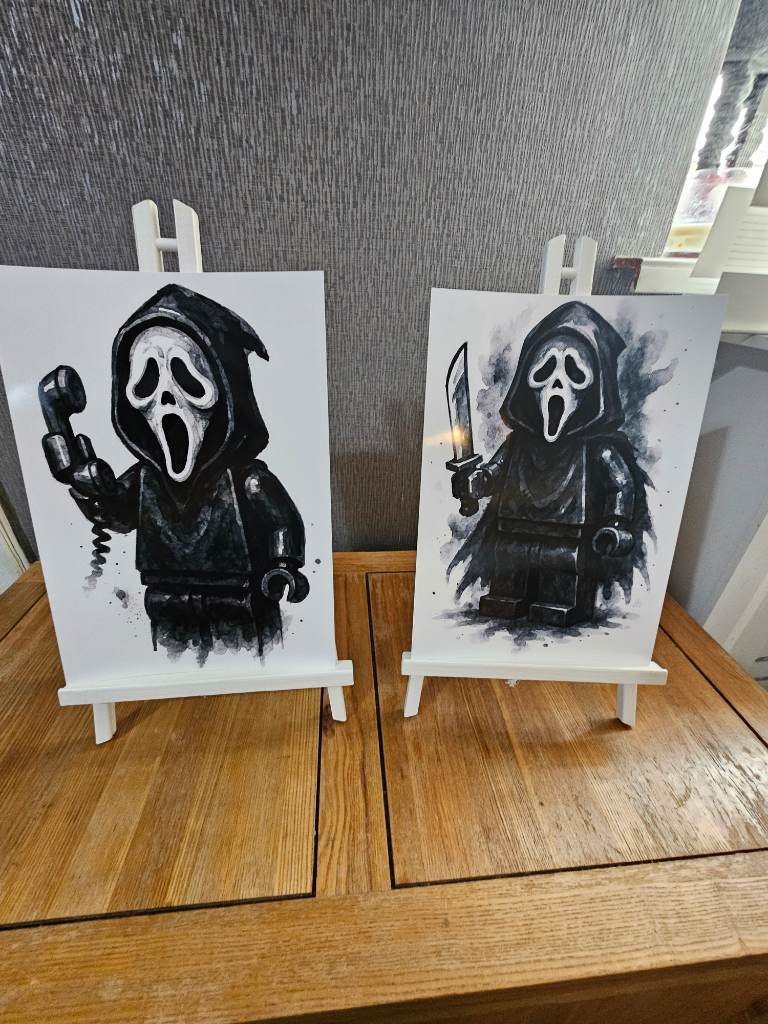 Lego ghostface print set 2 xa4