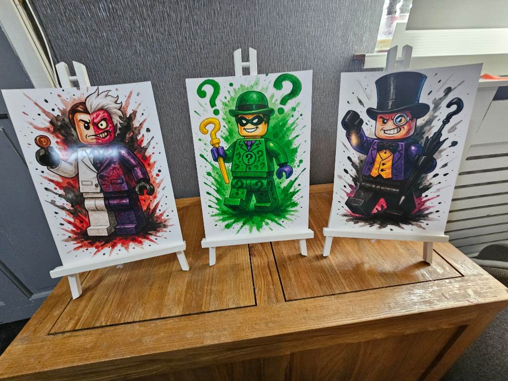 Batman lego  print set v2