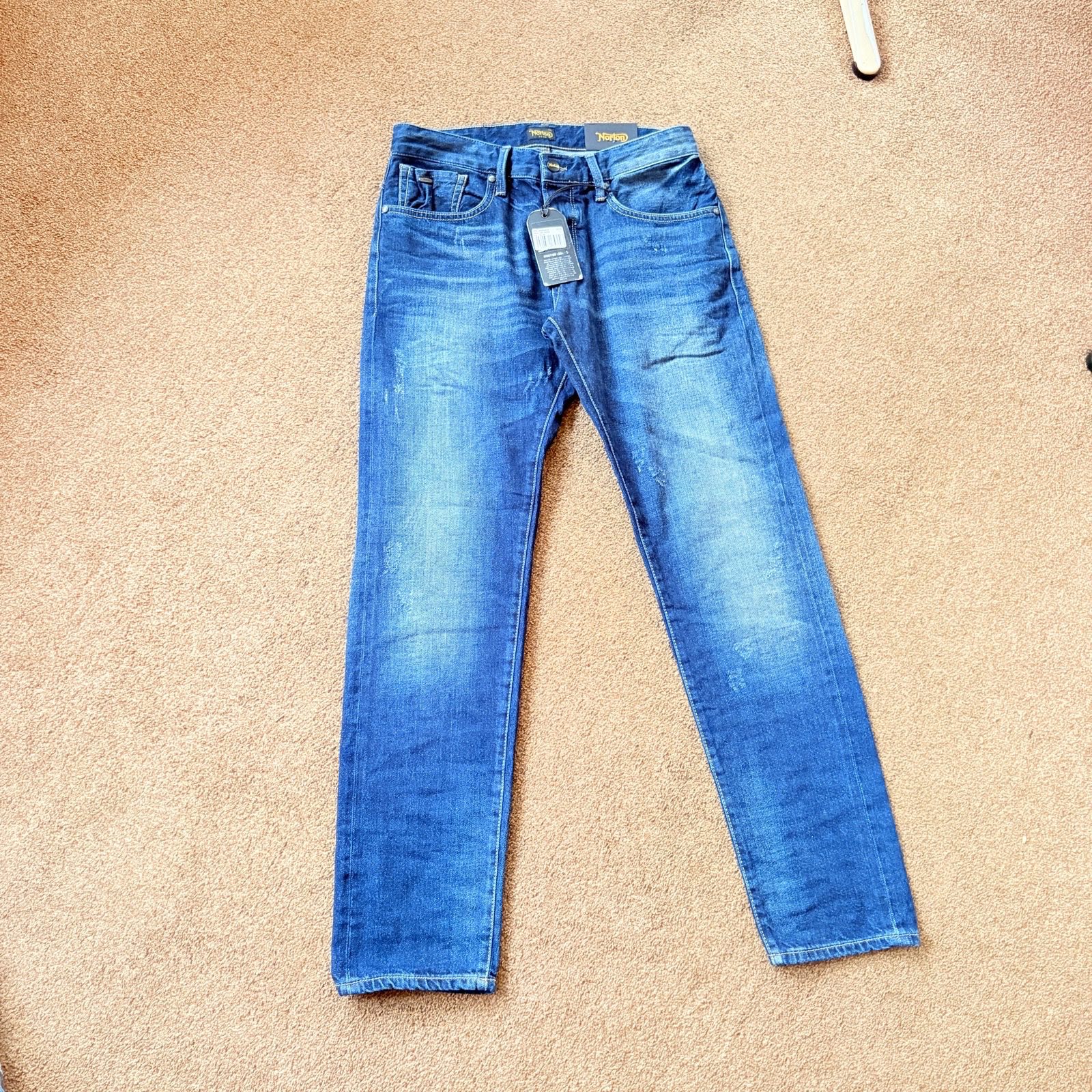 Norton Craig Regular Fit Jeans W30 L32 - BNWT - Dark Denim