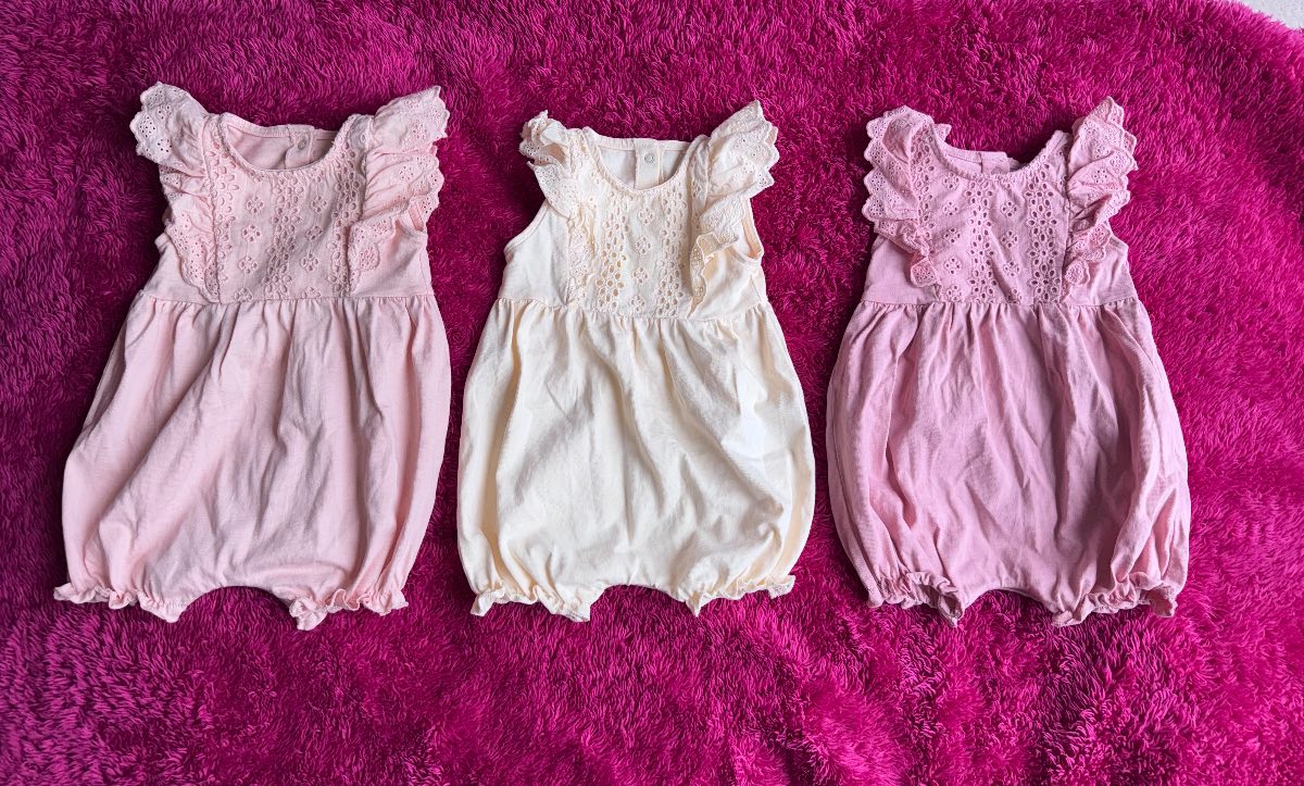 Next Girls Romper Bundle age up to 3 months
