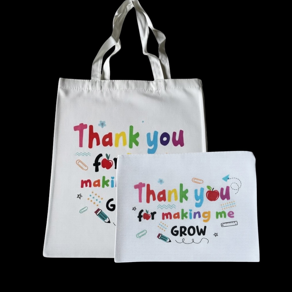 Teacher Gift - Bag and Pencil Case