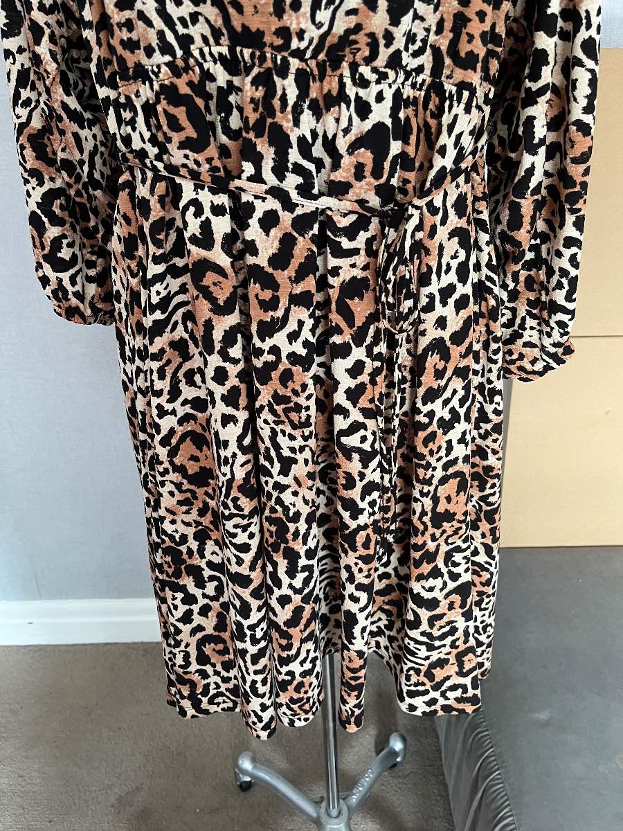 Nutmeg Animal Print Dress size 22