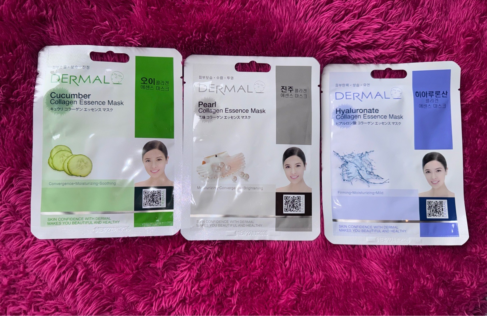 Dermal Face Mask Bundle (expires 27/08/26)