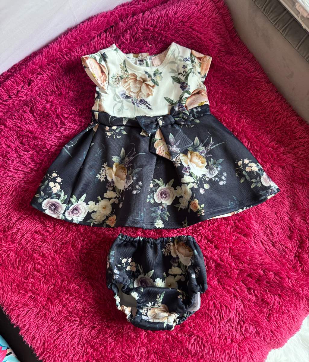 Lipsy Baby Girls Dress & Knickers age 0-3 months