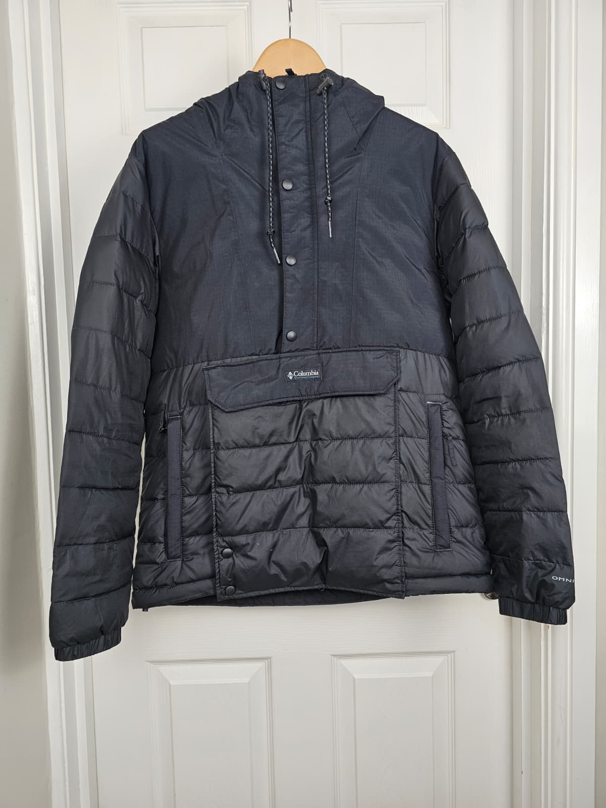 Columbia Mens Full Zip Hooded Omni-Heat Smart Casual Jacket - M/Medium - Black