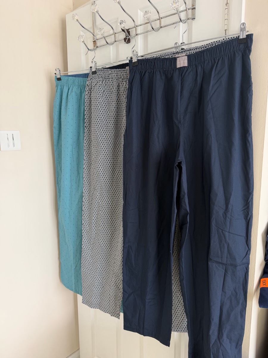Ted baker men’s pyjamas bottom 3 x in 3 different colours XXL size