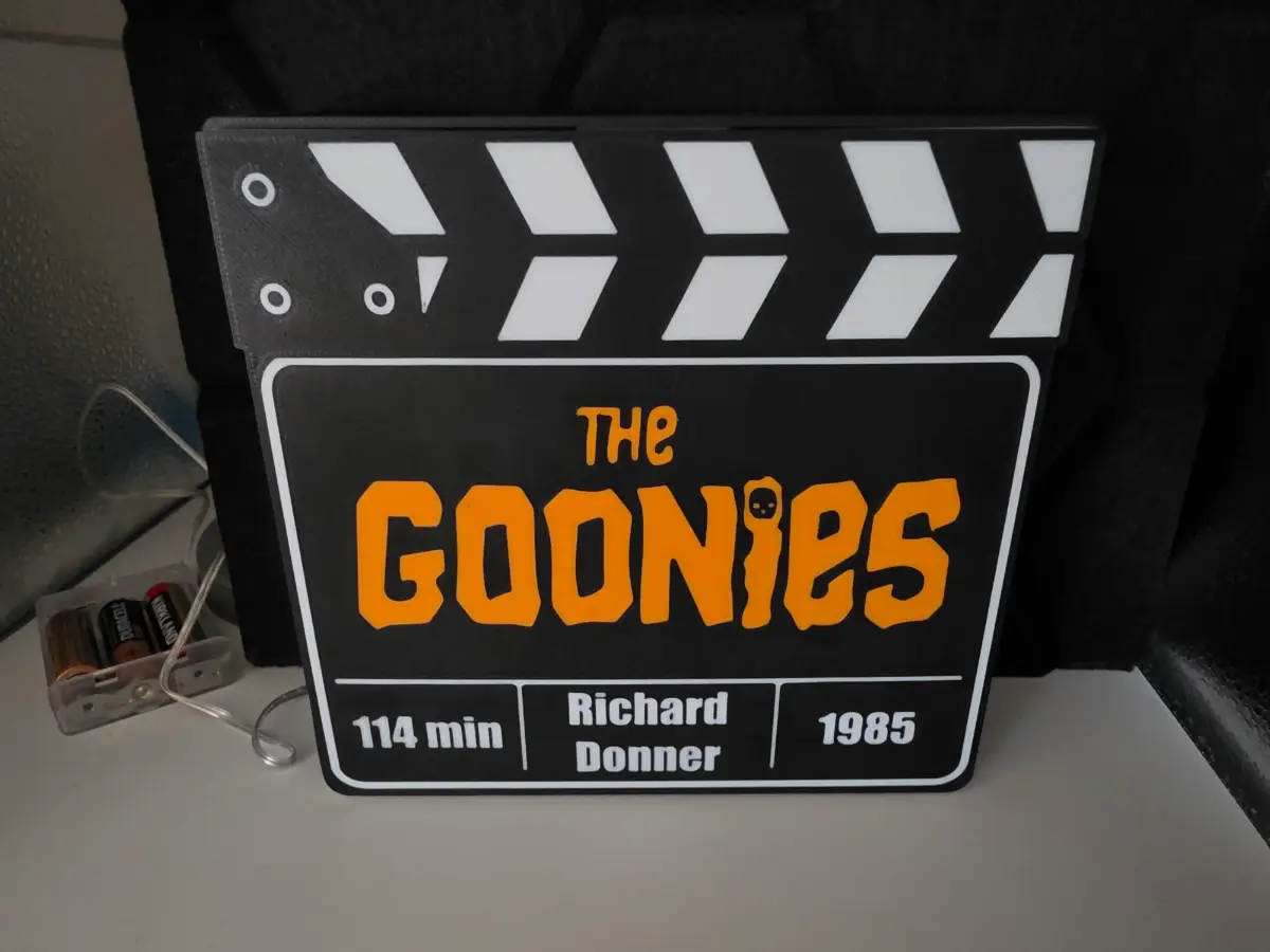 3D Printed Goonies Lightbox