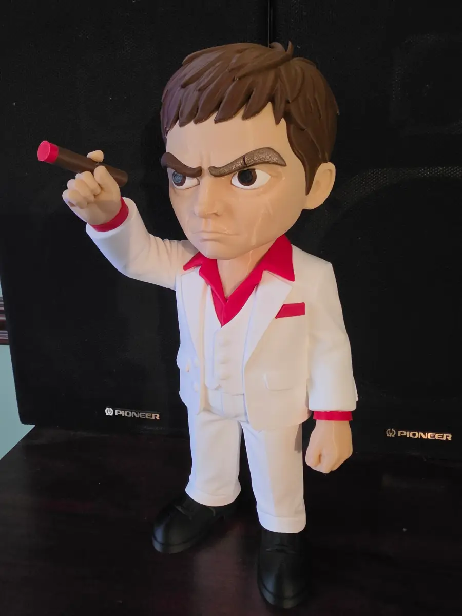 3D Printed Scar face