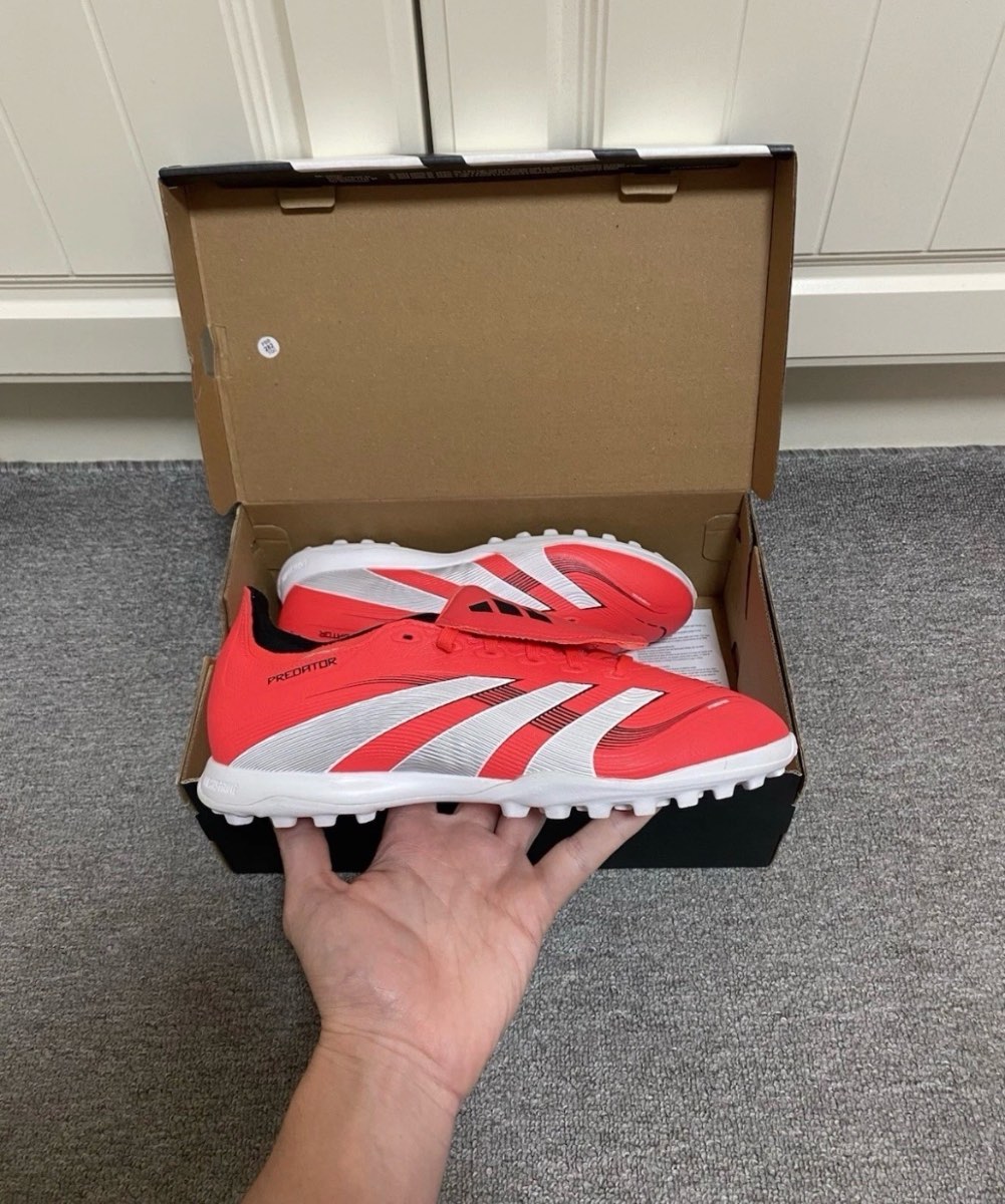 Adidas Predator League FT TF Football Boots Red BNIB Size 7.5uk Men’s JS0384