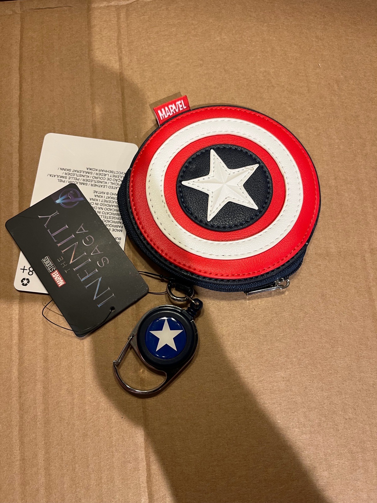 Loungefly Marvel Infinity Saga Coin Case