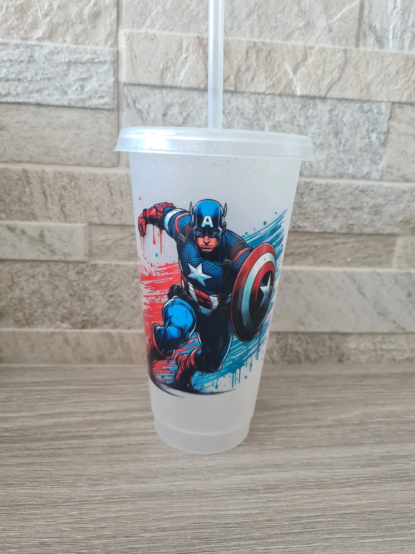 Captain America 24oz tumbler
