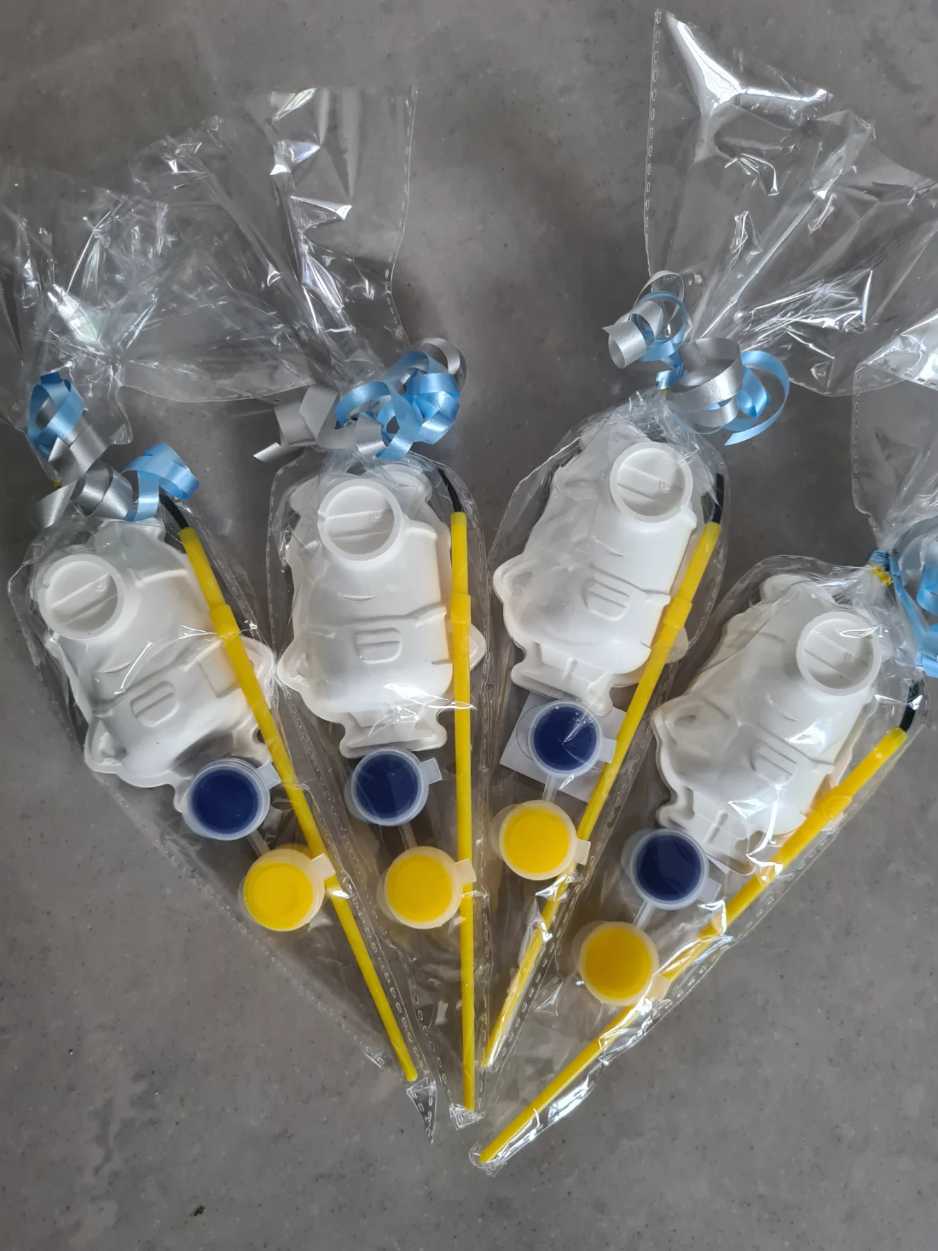 X10 Minion paint your own party bag fillers