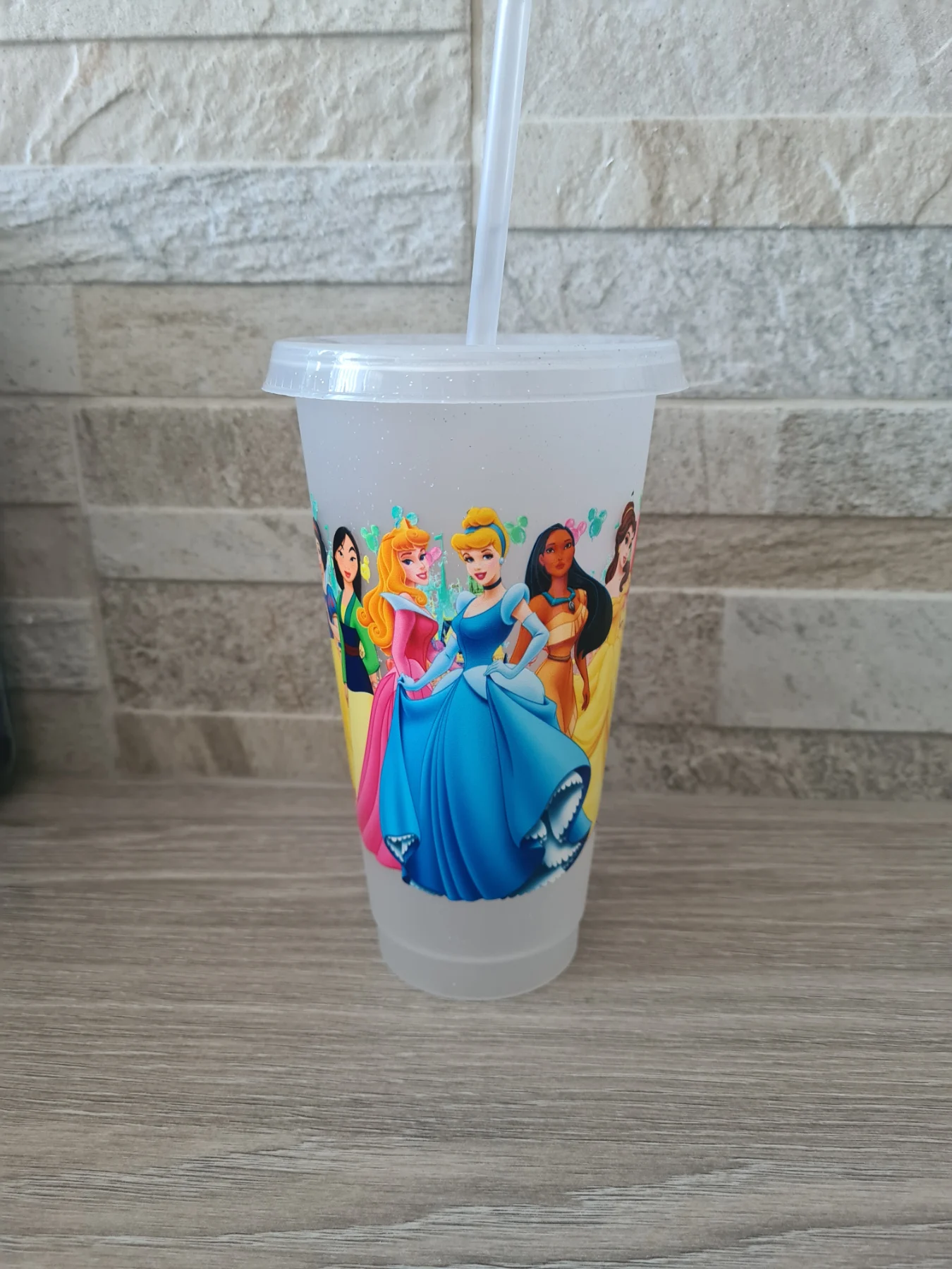 Multi princess 24oz tumbler