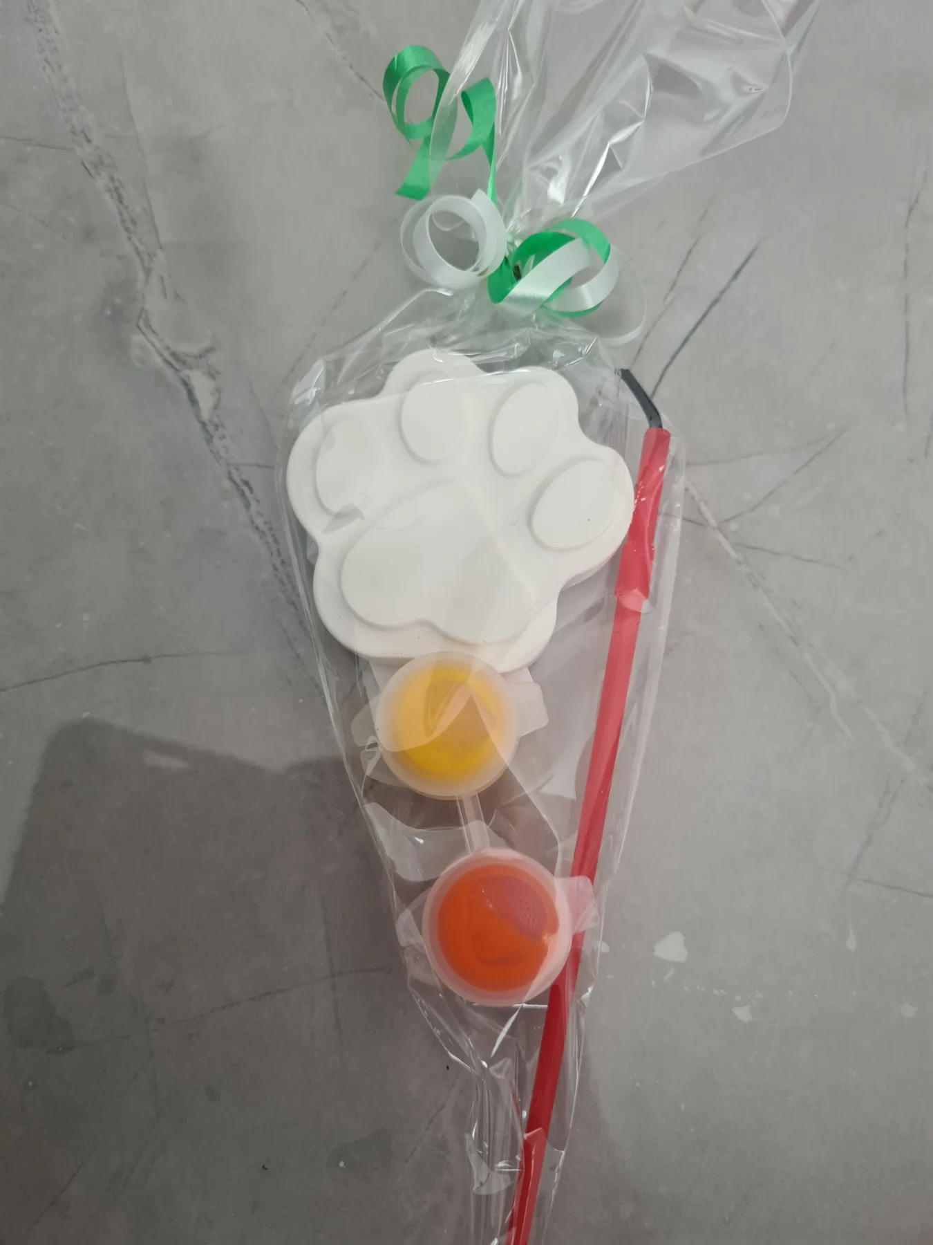 X10 paw print paint your own party bag fillers