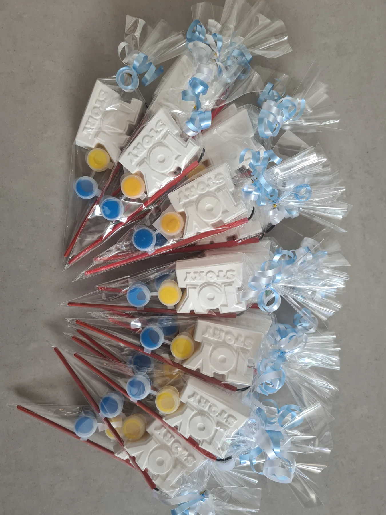 X10 toy story sign paint your own party bag fillers