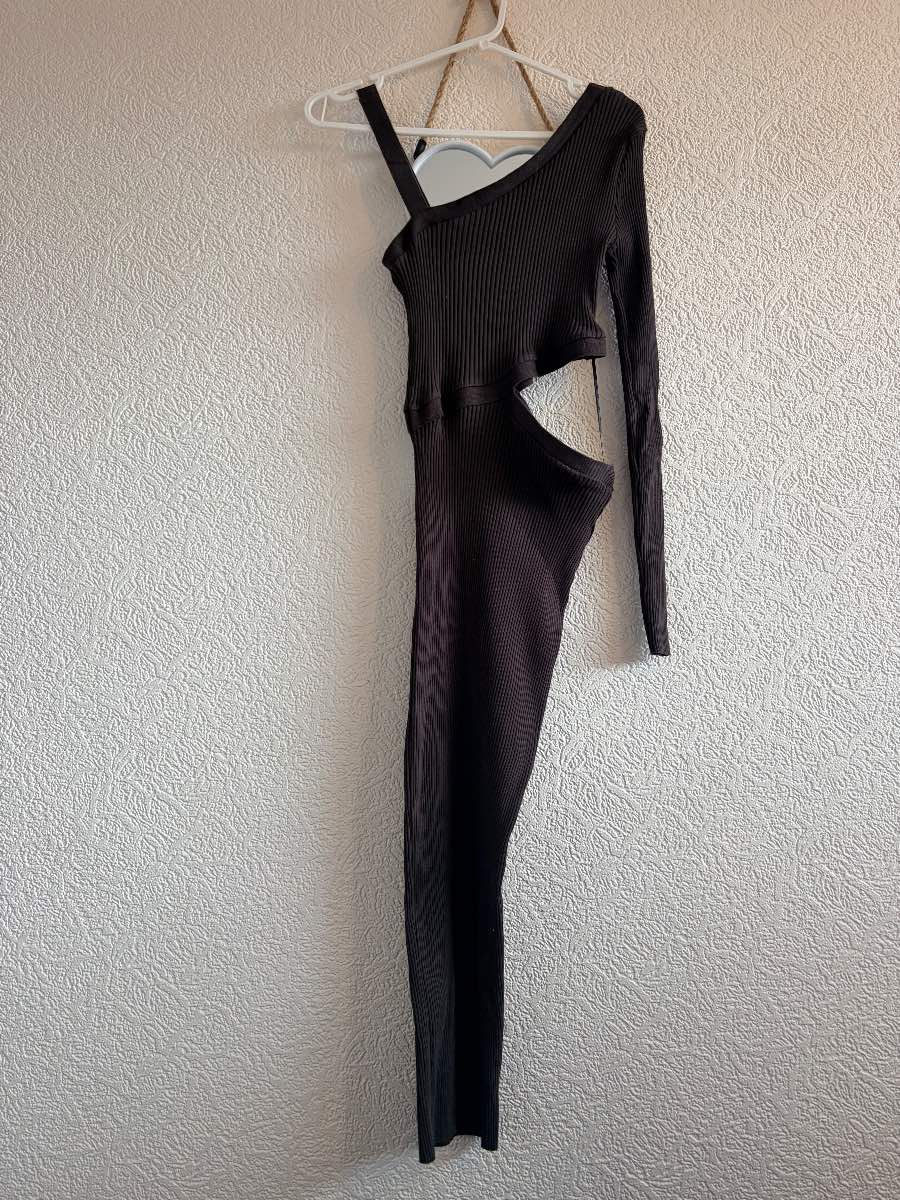Zara Chocolate Brown Dress