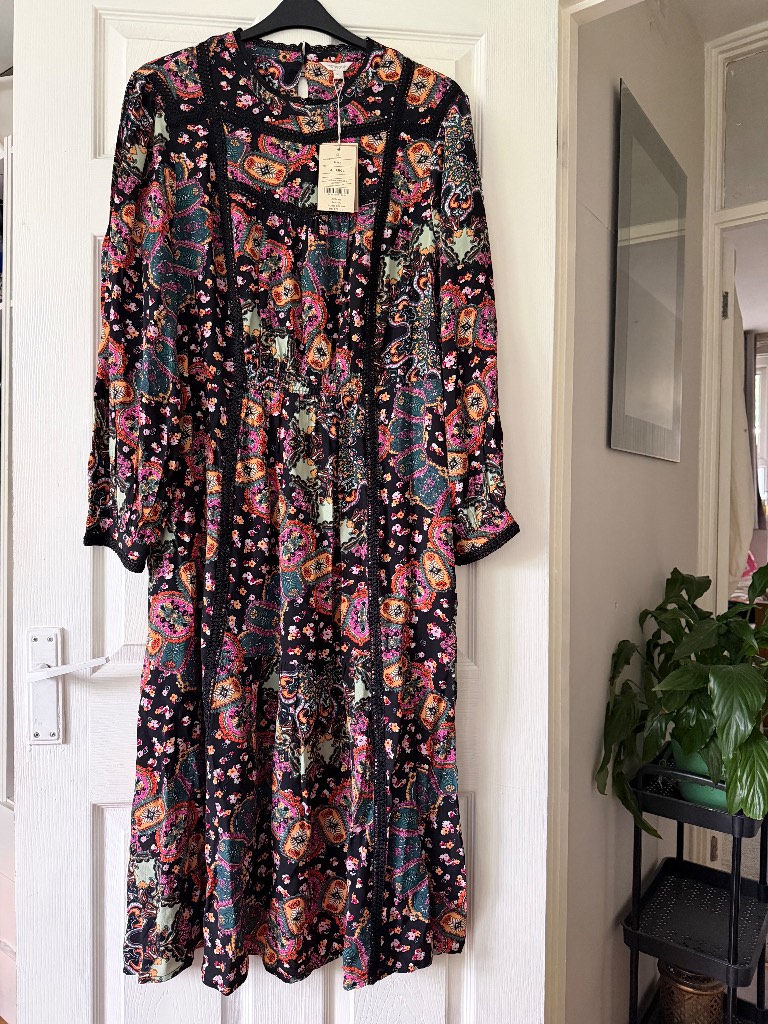Monsoon paisley print long dress