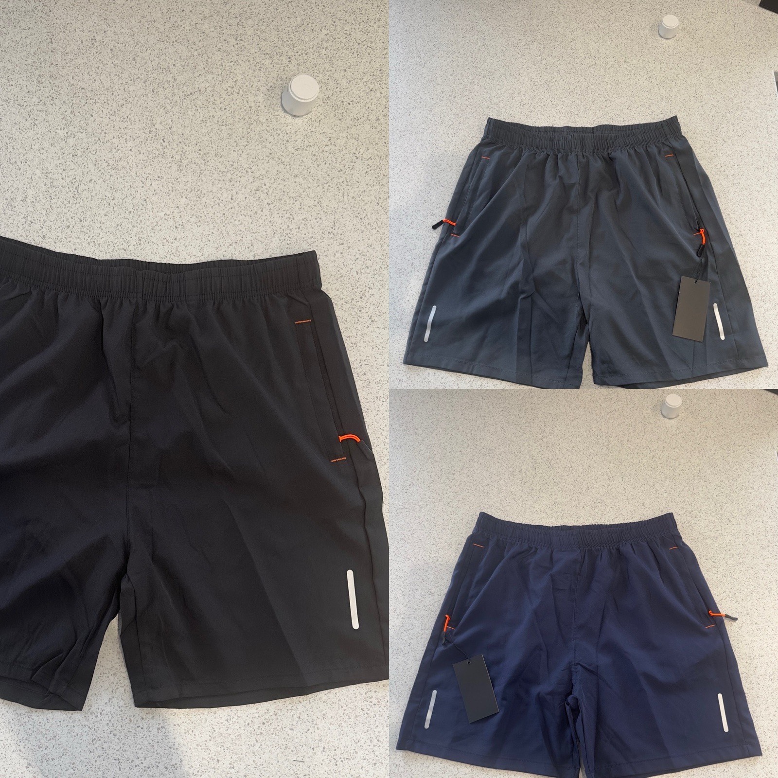 Men’s 3 Pack Sports Shorts. Size Medium. Brand New with Tags