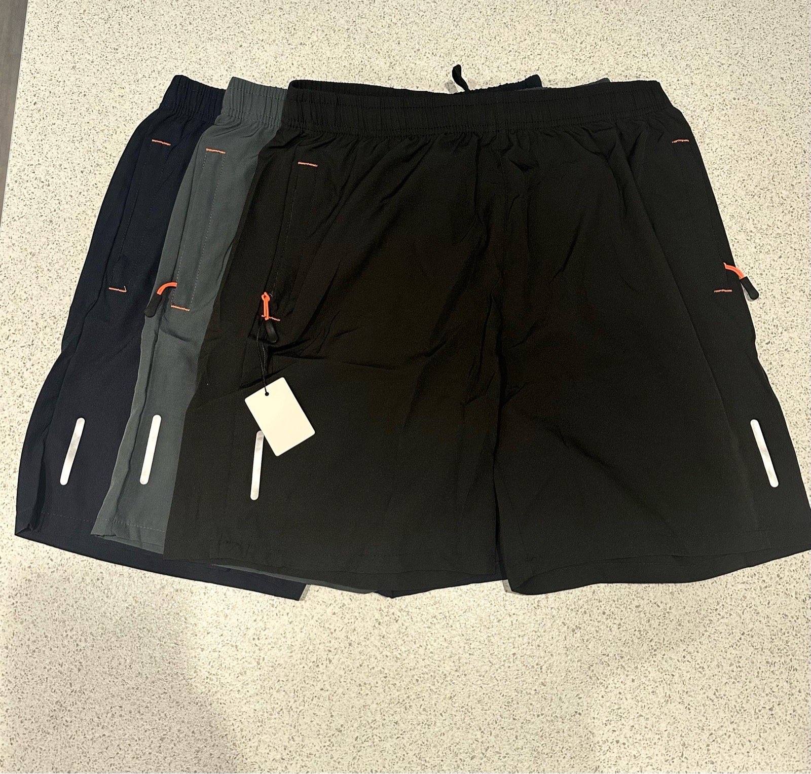 Men’s 3 Pack Sports Shorts. Size Large. Brand New with Tags