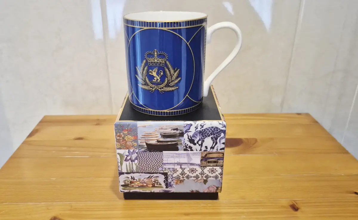 Halcynon Days Mug By Cunard Cruise Liners Perfect Boxed Unused Retail £45