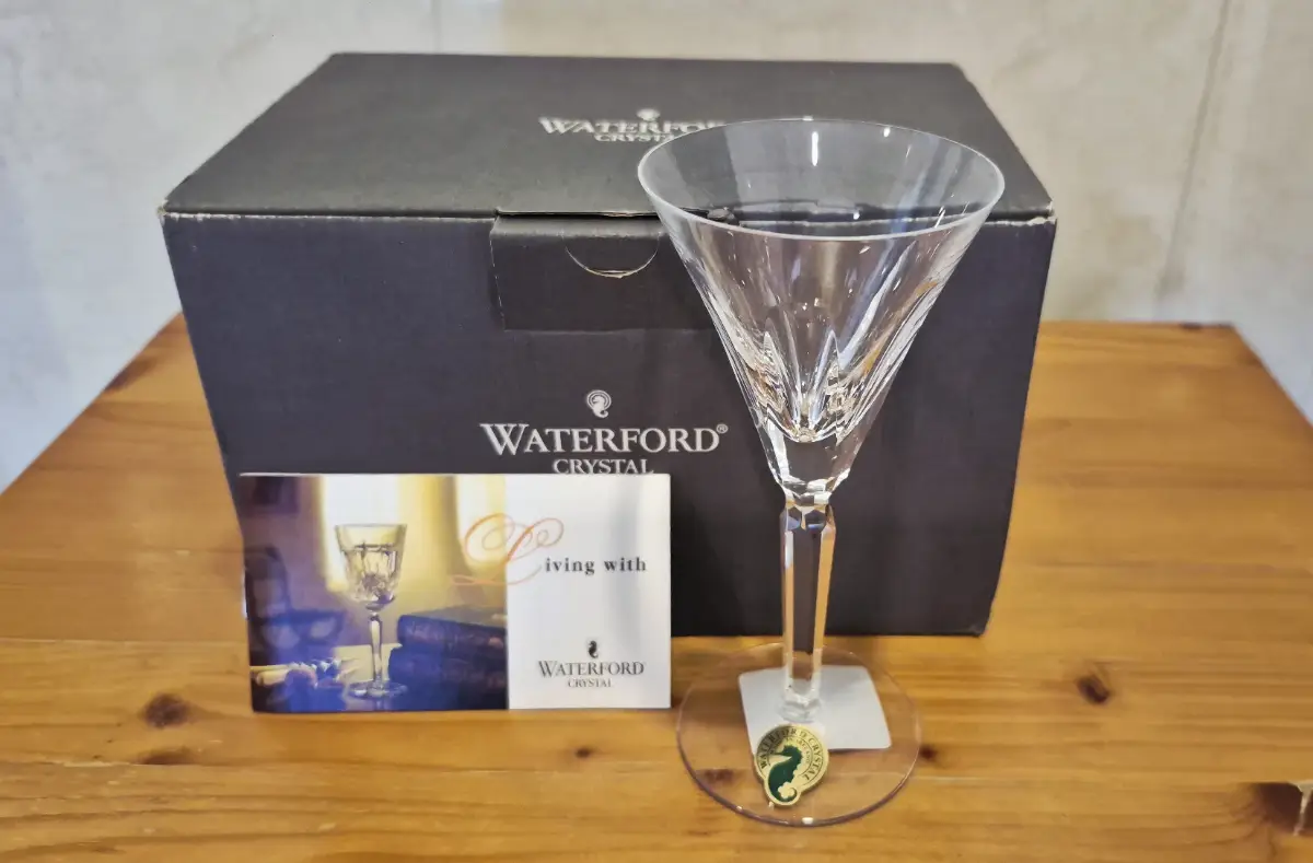 Waterford Crystal Clodagh Sherry Glass Unused Boxed Original Made in Ireland Very Rare